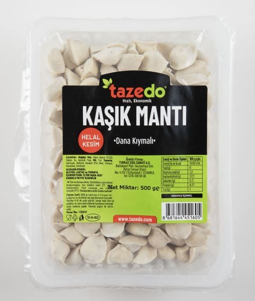 Tazedo Kaşık Mantı 500 Gr