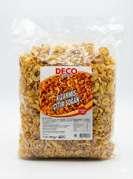 Deco Farm Kızartılmış Kıtır Soğan 1 Kg