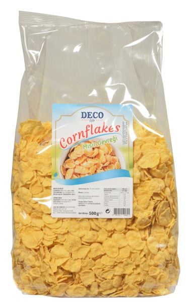 Deco Life Cornflakes Mısır Gevreği 500 Gr