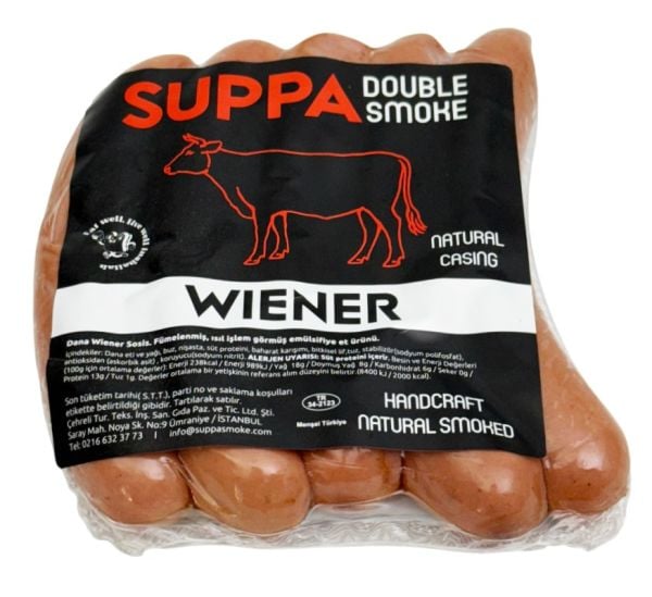 Suppa Double Smoke Dana Wiener Sosis 400 Gr