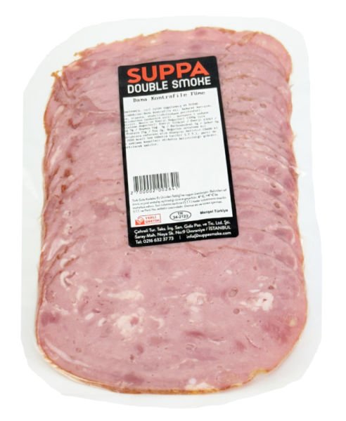 Suppa Double Smoke Dana Dilimli Kontrafile Füme 250 Gr