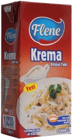 Flene Bitkisel Krema (%20 Yağlı) 1 Lt x 12 Adet