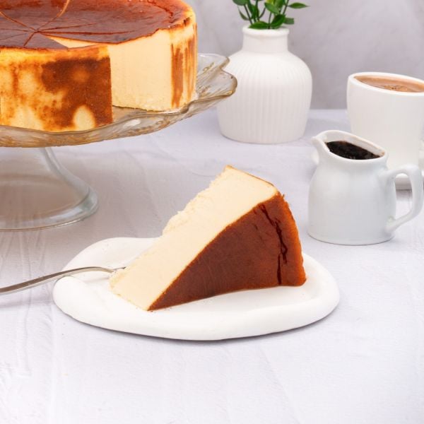 Chef's Cake Yanık İspanyol Chesscake 150 Gr x 10 Dilim