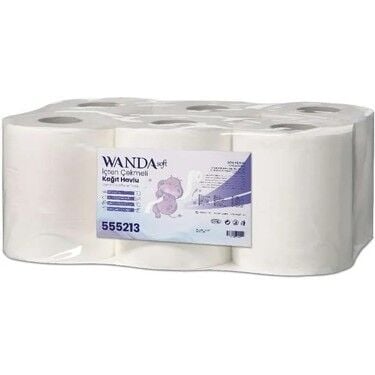 Wanda İçten Çekmeli Havlu 6 Rulo 3,5 Kg