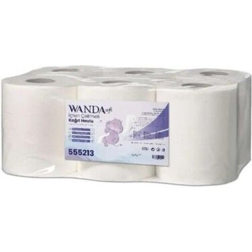 Wanda İçten Çekmeli Havlu 6 Rulo 3,5 Kg