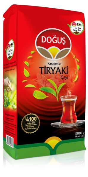 Doğuş Karadeniz Tiryaki Çay 1 Kg x 12 Adet