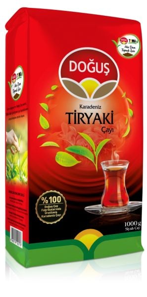 Doğuş Karadeniz Tiryaki Çay 1 Kg x 12 Adet