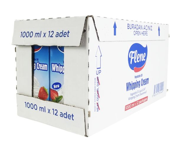 Flene Krem Şanti (%26 Yağlı) 1 Lt x 12 Adet