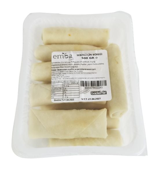 Emba Sebzeli Çin Böreği 500 Gr