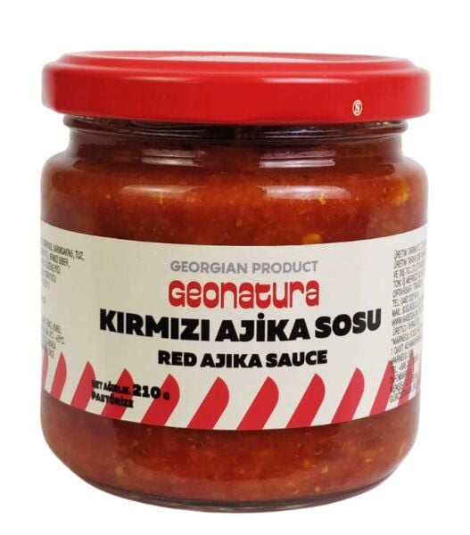 Geonatura Kırmızı Ajika Sosu 210 Gr