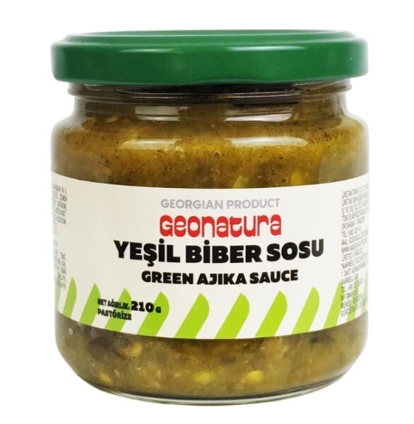 Geonatura Yeşil Biber Sosu 210 Gr