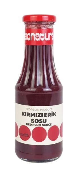 Geonatura Kırmızı Erik Sosu 330 Gr