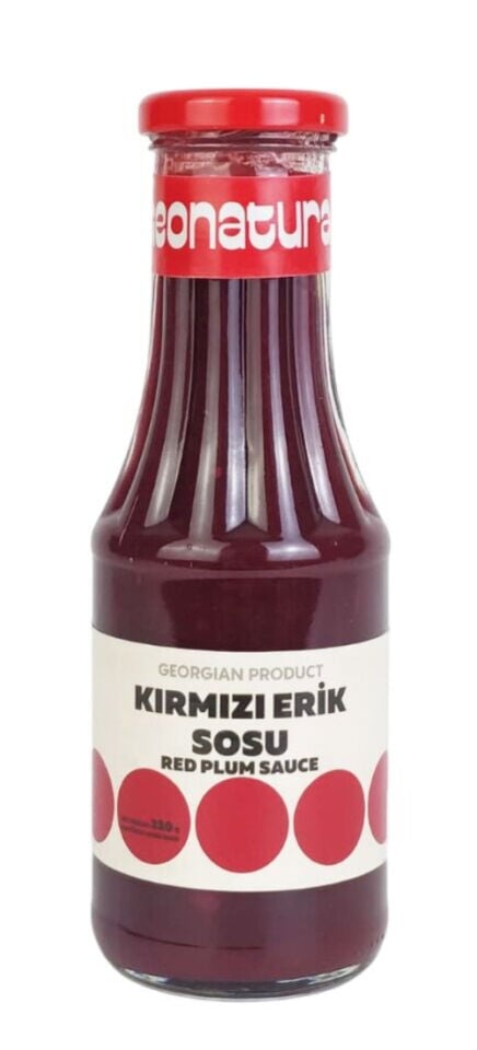 Geonatura Kırmızı Erik Sosu 330 Gr