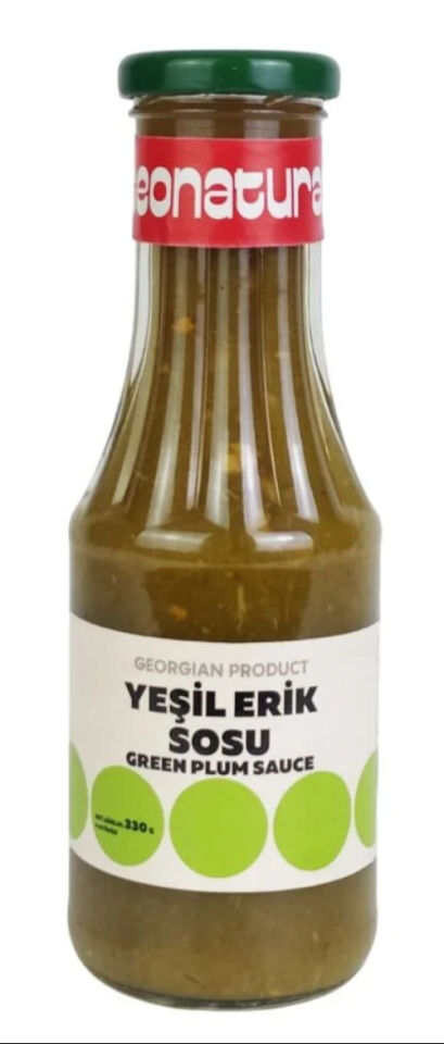 Geonatura Yeşil Erik Sosu 330 Gr