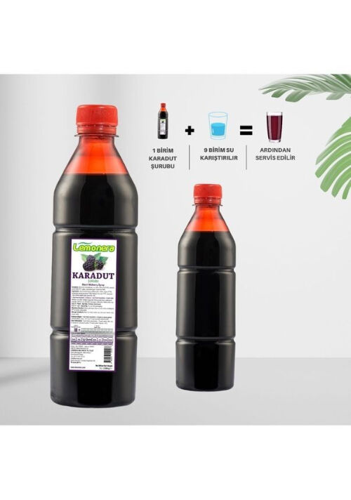 Lemonera Karadut Şurubu 1 Litre