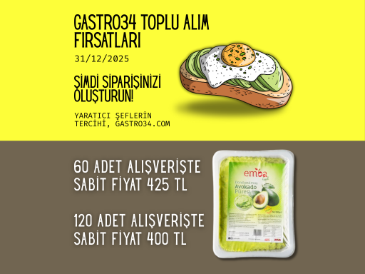 Emba Avokado (60 Adet) sadece 425 TL. Sabit fiyat 